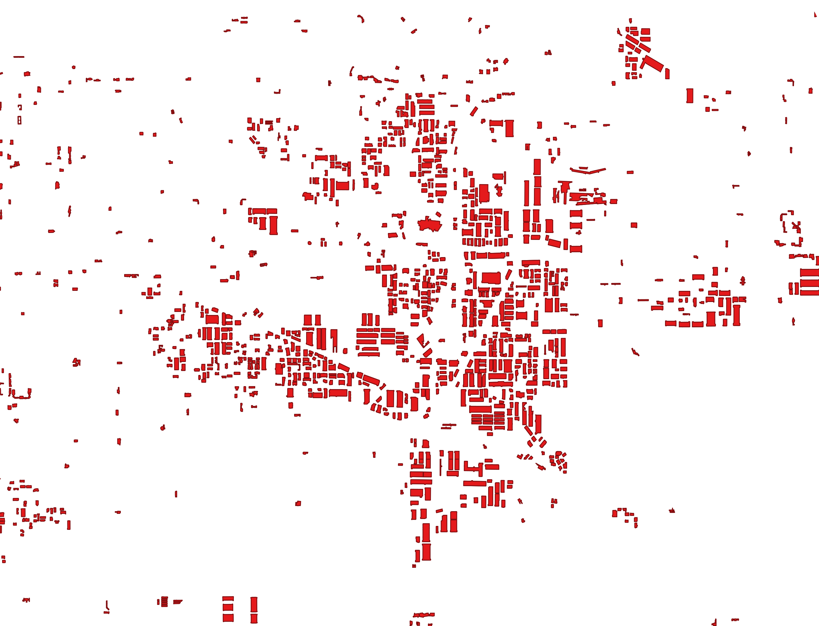 Inland Empire geospatial freight map